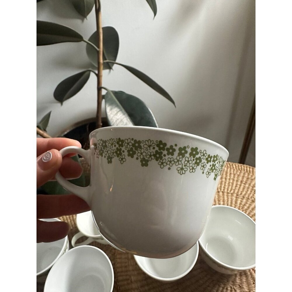 8 piece Corelle Livingware by Corning tea cup set - Picture 6 of 9